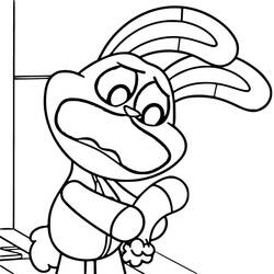 Coloring page: Hoppy Hopscotch (Video Games) #215694 - Free Printable Coloring Pages