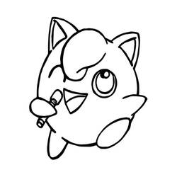 Jigglypuff (Video Games) coloring page #181468 to print and color