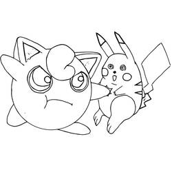 Jigglypuff (Video Games) coloring page #181476 to print and color