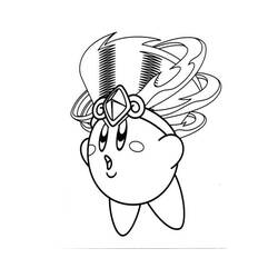 Kirby (Video Games) coloring page #172645 to print and color