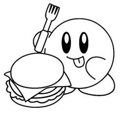Kirby (Video Games) coloring page #177673 to print and color