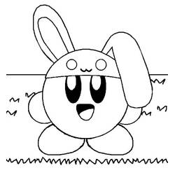 Kirby (Video Games) coloring page #177679 to print and color