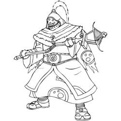 Coloring page: League of Legends (Video Games) #173733 - Free Printable Coloring Pages