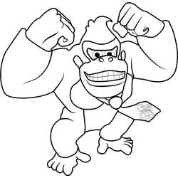 Mario (Video Games) coloring page #172110 to print and color