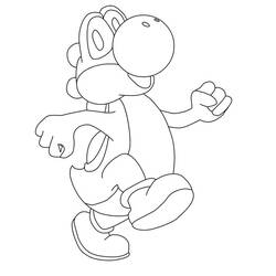 Mario (Video Games) coloring page #172111 to print and color