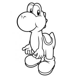 Mario (Video Games) coloring page #172112 to print and color