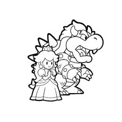 Mario (Video Games) coloring page #172118 to print and color