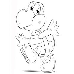 Mario (Video Games) coloring page #172126 to print and color