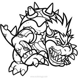 Mario (Video Games) coloring page #172129 to print and color