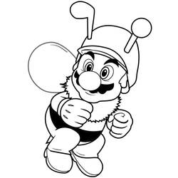 Mario (Video Games) coloring page #172164 to print and color