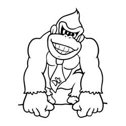 Mario (Video Games) coloring page #186360 to print and color