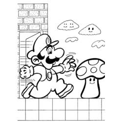 Coloring page: Mario Bros (Video Games) #112480 - Free Printable Coloring Pages