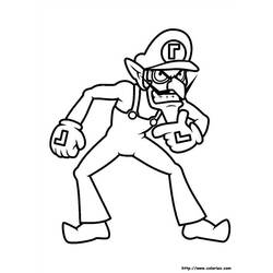 Coloring page: Mario Bros (Video Games) #112489 - Free Printable Coloring Pages