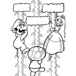 Coloring page: Mario Bros (Video Games) #112499 - Free Printable Coloring Pages
