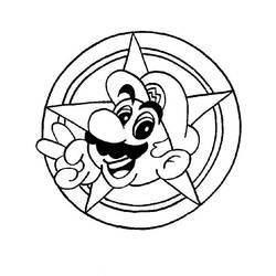 Coloring page: Mario Bros (Video Games) #112504 - Free Printable Coloring Pages