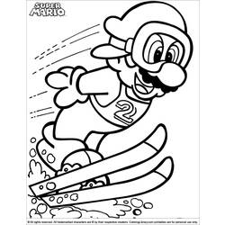 Coloring page: Mario Bros (Video Games) #112511 - Free Printable Coloring Pages