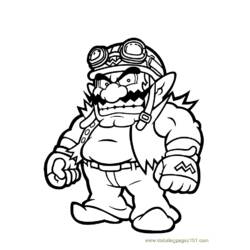 Coloring page: Mario Bros (Video Games) #112536 - Free Printable Coloring Pages