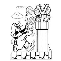 Coloring page: Mario Bros (Video Games) #112562 - Free Printable Coloring Pages