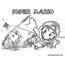 Coloring page: Mario Bros (Video Games) #112578 - Free Printable Coloring Pages