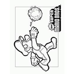 Coloring page: Mario Bros (Video Games) #112581 - Free Printable Coloring Pages
