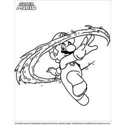 Coloring page: Mario Bros (Video Games) #112596 - Free Printable Coloring Pages