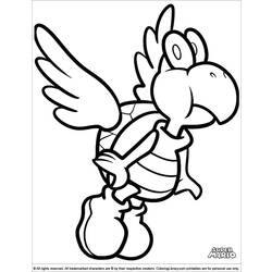 Coloring page: Mario Bros (Video Games) #112602 - Free Printable Coloring Pages