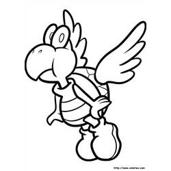 Coloring page: Mario Bros (Video Games) #112607 - Free Printable Coloring Pages