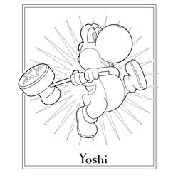 Coloring page: Mario Bros (Video Games) #112610 - Free Printable Coloring Pages