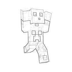 Coloring page: Minecraft (Video Games) #113779 - Free Printable Coloring Pages