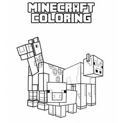 Coloring page: Minecraft (Video Games) #113780 - Free Printable Coloring Pages