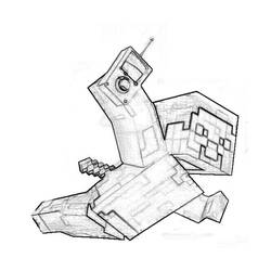 Coloring page: Minecraft (Video Games) #113781 - Free Printable Coloring Pages