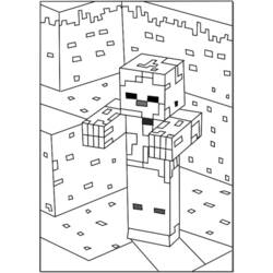 Coloring page: Minecraft (Video Games) #113786 - Free Printable Coloring Pages
