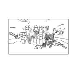 Coloring page: Minecraft (Video Games) #113790 - Free Printable Coloring Pages
