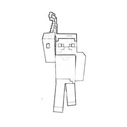 Coloring page: Minecraft (Video Games) #113793 - Free Printable Coloring Pages