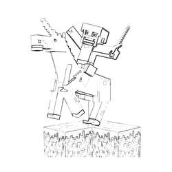 Coloring page: Minecraft (Video Games) #113833 - Free Printable Coloring Pages