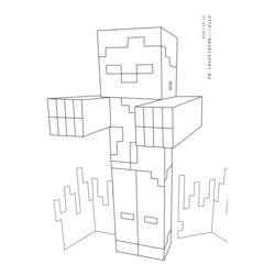 Coloring page: Minecraft (Video Games) #113844 - Free Printable Coloring Pages