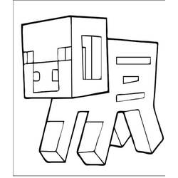 Coloring page: Minecraft (Video Games) #113857 - Free Printable Coloring Pages