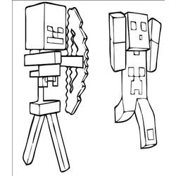Coloring page: Minecraft (Video Games) #113928 - Free Printable Coloring Pages