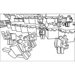 Coloring page: Minecraft (Video Games) #114089 - Printable coloring pages