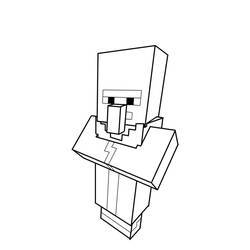Minecraft (Video Games) coloring page #171118 to print and color
