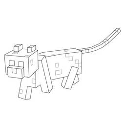 Minecraft (Video Games) coloring page #171132 to print and color