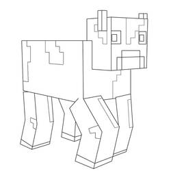 Minecraft (Video Games) coloring page #171133 to print and color
