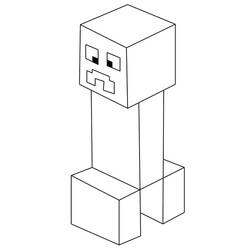 Minecraft (Video Games) coloring page #171138 to print and color