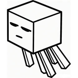 Minecraft (Video Games) coloring page #171148 to print and color