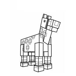 Minecraft (Video Games) coloring page #171153 to print and color