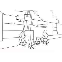 Minecraft (Video Games) coloring page #171154 to print and color