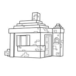 Minecraft (Video Games) coloring page #171155 to print and color