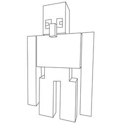Minecraft (Video Games) coloring page #171156 to print and color
