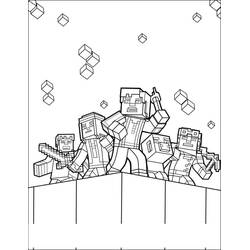 Minecraft (Video Games) coloring page #171160 to print and color