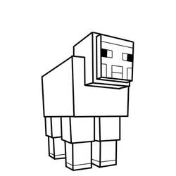 Minecraft (Video Games) coloring page #171165 to print and color